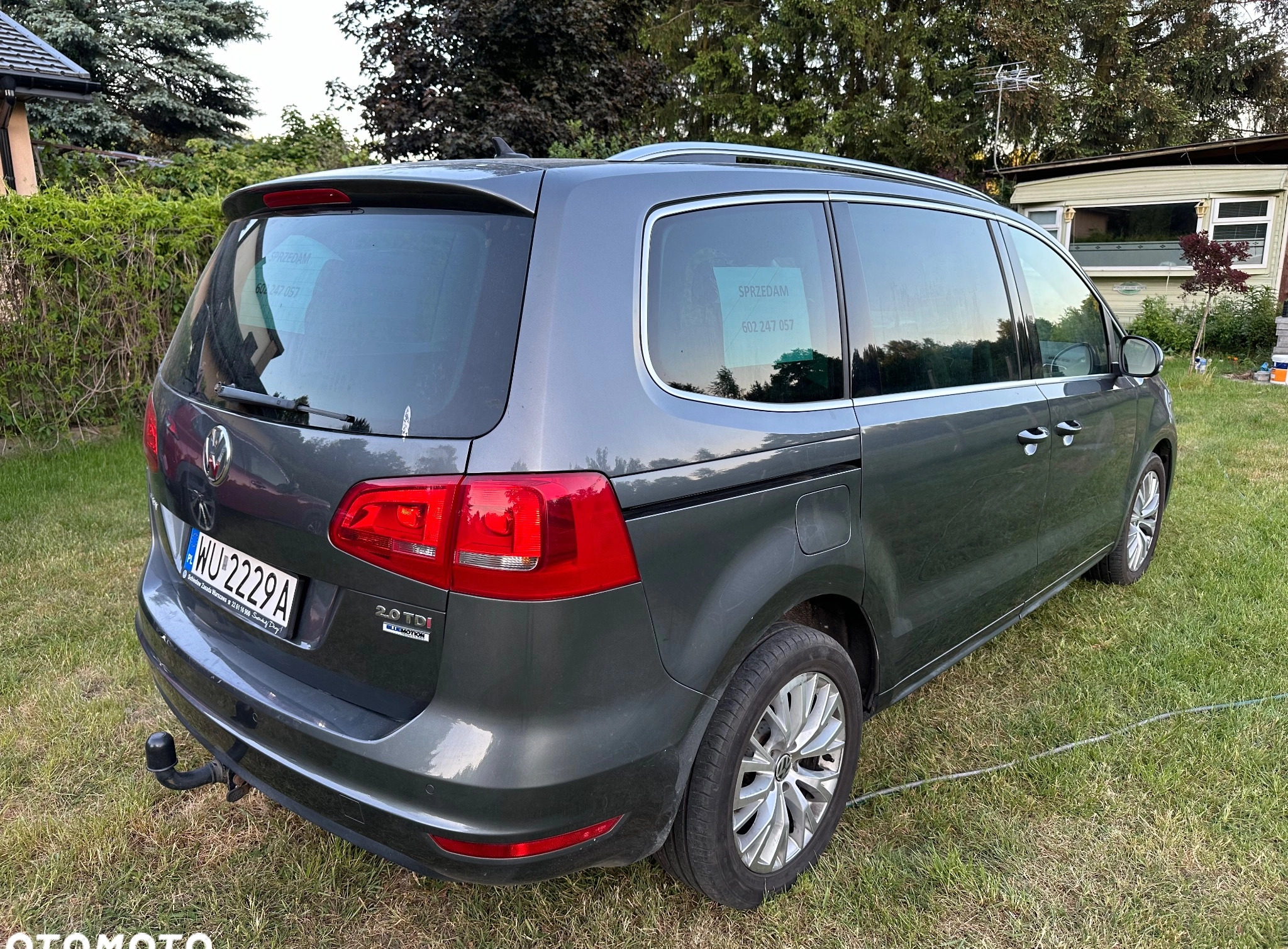 Volkswagen Sharan cena 69500 przebieg: 149000, rok produkcji 2014 z Warszawa małe 37